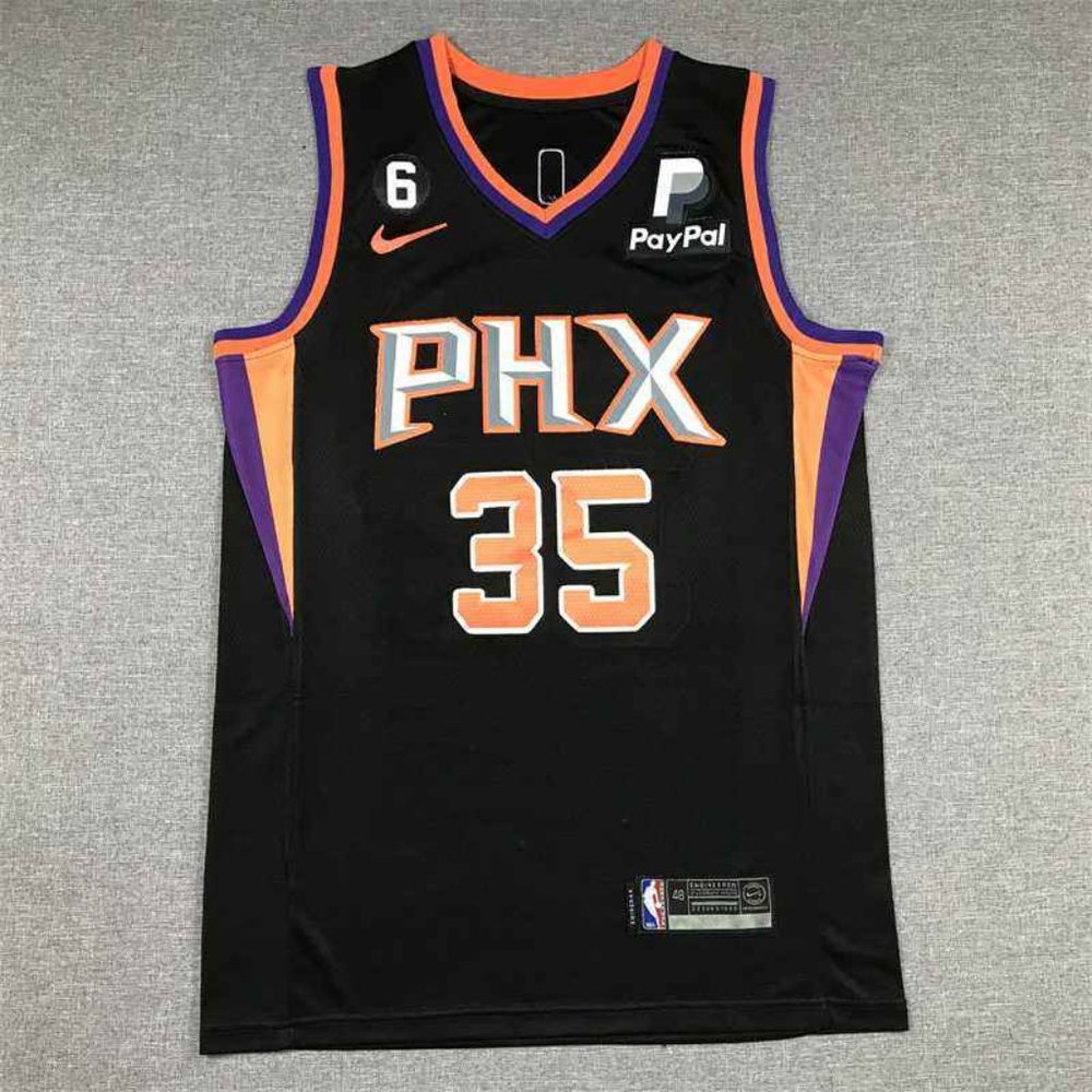 Phoenix Suns Kevin Durant Black #35 Jersey